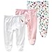 Vine Pantaloni per Bambina Confezione da 3 Leggings-Pants Bambina Pant Ragazze Leggings con Piede, 6-12 Mesi