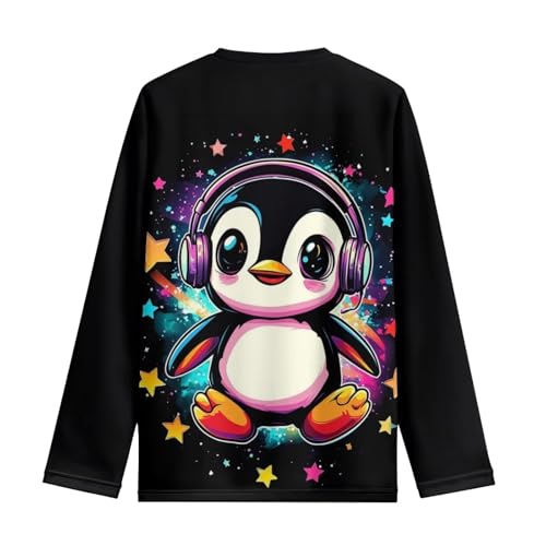 Shirts for Boys Kids Long Sleeve Tees Top Trendy Crewneck Fall T-Shirt School Clothes3