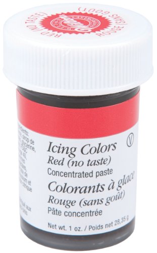 Wilton Icing Colors 1 Ounce Red (no Taste) W610-998 (6-Pack)