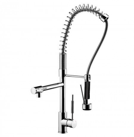 Torneira misturador Monocomando Gourmet 53Cm com Ducha spray movel GlobalHome - GH002