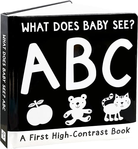 What Does Baby See? Abcs: A First High-Contrast Board Book