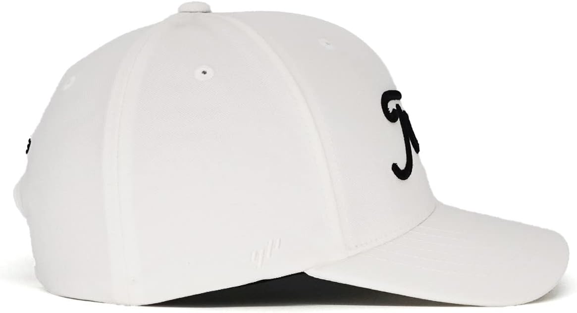 Tacos - White Adjustable Performance Golf Hat - Image 3