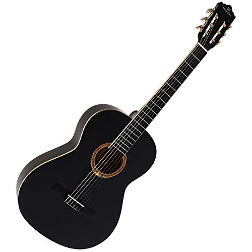 Violão Acústico Antares VM19EBKS Preto Fosco Encordamento Nylon Michael