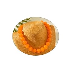 Orange Beaded Necklace