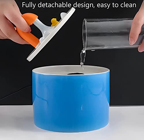 Fuente de agua cerámica automática para gatos miniatura 4