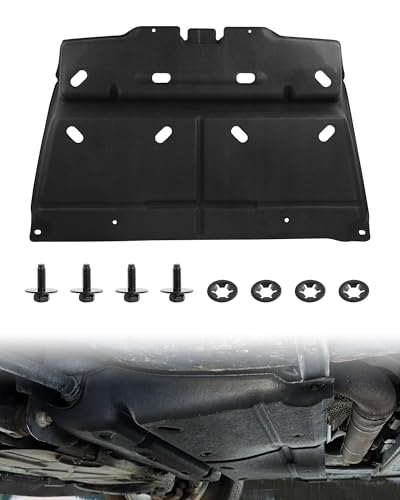 Image of Engine Splash Shield Guard for F150 with Gasoline Engine Rust-Proof | Heavy-Duty & No-Drill Install 2015-2024 F150 with Gasoline Engine (Not Fit Raptor Model /3.0L Diesel) Replaces# ML3Z-7222-D