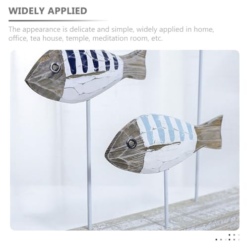 Poisson en bois massif sculpté déco méditerranéenne maison