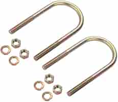 Amazon.co.jp: 高耐久リーフスプリングUボルトキット、1/2インチ