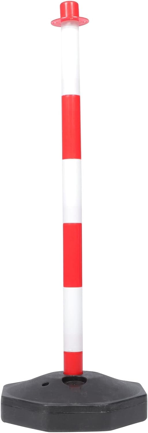 Marqueurs de circulation ELzEy anti-vent avec base remplissable pour rue