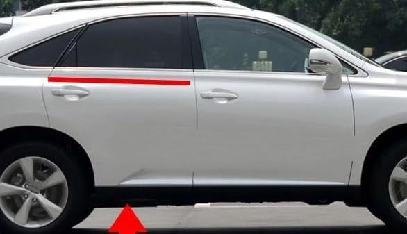 Joint de vitre voiture isolant et chromé pour trajets sereins en RX450h