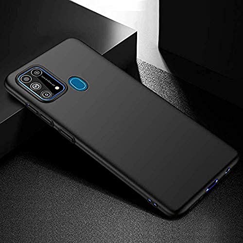 Image of Mobile Back Cover Case for Samsung Galaxy M31 / Samsung Galaxy M31 Prime (Silicone Case|CameraProtection|Black SC1510)
