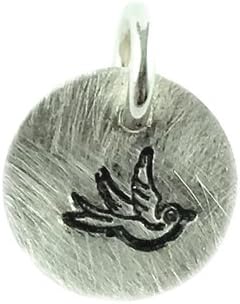 Kelley Reese Sterling Silver Tiny Bird Pendant