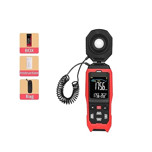 Luxómetro digital de amplio rango 200000 Lux con pantalla HD 632A 2