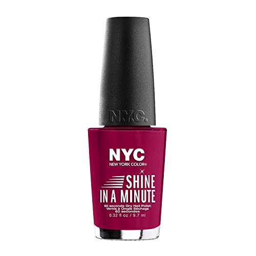 NYC Nail Polish 205 Columbus Circle Crimson