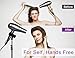 Purple River Hair Dryer Stand Black 20-63 Inch Adjustable Blow Dryer Holder with Tripod and Universal Clip, Easy to Use, Hands Free Relieve Wrist Pain, Shoulder Periarthritis etc