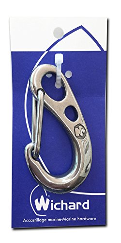 Parte LINDEMANN nuova Wichard a Scatto di Sicurezza Ganci Lunghezza 75 mm, 57504