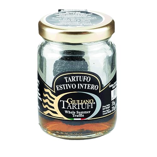 Image of GIULIANO TARTUFI Whole Summer Truffle - 25 GMS | Vegan Friendly, Imported from Italy | Eat with Pasta, Risotto, Sushi, Fish, Eggs, Nachos and Appetizers