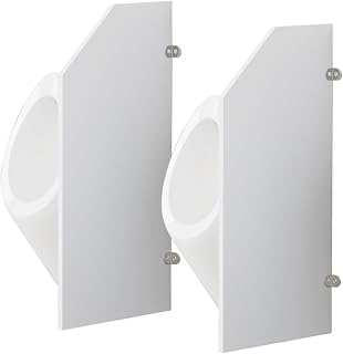 Public Toilet Partition for Men's Durable Wall-Mounted Men's Urinal Privacy Screen - Public Toilet Partition for Kindergartens, school，Shopping Malls, and Public Places 35.43x15.74x0.63 inch 1PCS