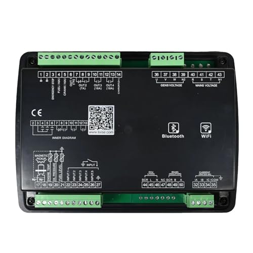 Controlador AIG6210 módulo de control automático generador 6110N panel de control componentes genset 2