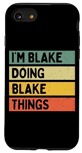 I'm Blake Doing Blake Things �ʔ������� �X�}�z�P�[�X iPhone SE (2020) / 7 / 8 �p
