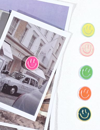 image for Mymazn 12Pcs Fridge Magnets Cute Refrigerator Magnets, Colorful Magnet