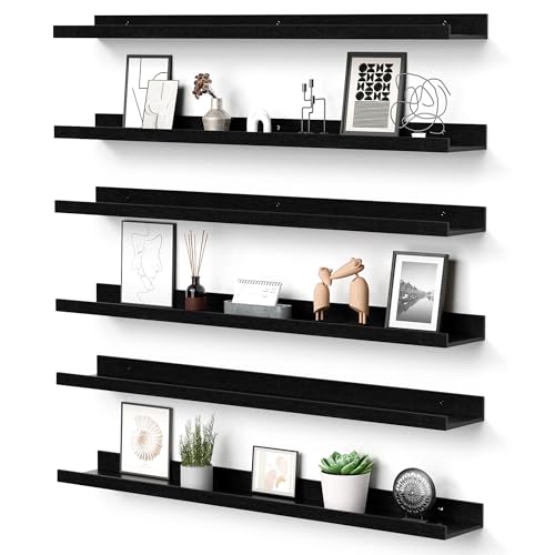 upsimples Floating Shelves for Wall, 35.5 Inch Shelves for Decor