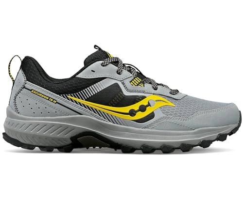 Saucony Men's Excursion TR16 Running Shoes, Fossil/Black, 10 M