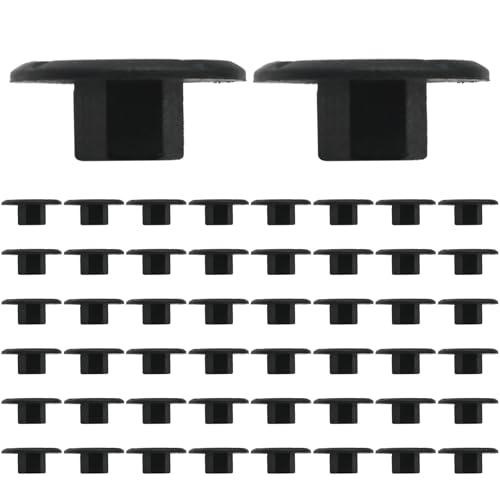 Ollanoos 50Pcs 2019900050 Unthreaded Nut Clips, Plastic Wheel Arch Protection Trim Mounting Clips for Wheel Arch Trim Panel Splash Guard Bumper Replacement for BMW 3 Series E36 E46 E90