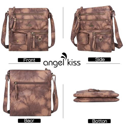 Image of Angel Kiss Small Shoulder Bag for Women Crossbody Purses and Handbags Multi Pockets Hobo Bags