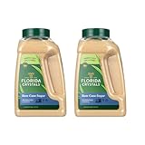 Florida Crystals Raw Cane Sugar, 48 oz (3 lb) Jug (Pack of 2)