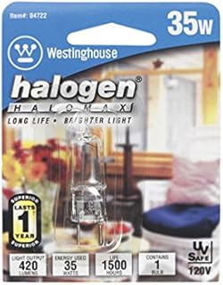 Westinghouse Jcd Halogen Lamp 35 W 420 Lumens Gy8 Gy8 1-11/16 In. Clear Carded20