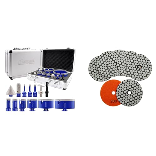 Kit brocas para azulejos diamante 13 piezas miniatura 1