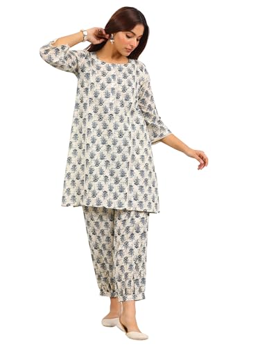 Libas Printed Cotton Co-ord Set
