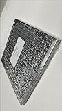Aluminum / Carbon Range Hood Filter - 8