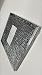 Aluminum / Carbon Range Hood Filter - 8" x 9 1/2" x 7/16"