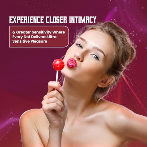 Image of Bigfun Ultra Sensitive Premium Condoms | Dotted, Ribbed & Contoured | Teat Ended Smooth Shape | Exotic Flavours for Added Fun | Regular Latex Fit | Electronically Tested for Safety Pack of 3