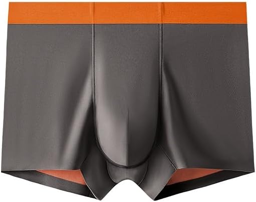 Straight-leg pants, sporty style Mid Waist Men's Underwear Seamless Modal Boxer and the all-day comfort