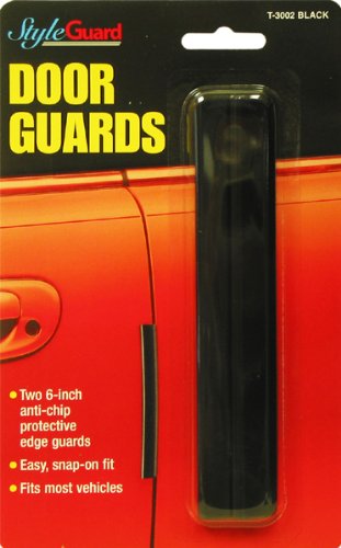 Black Stick-On Door Guards