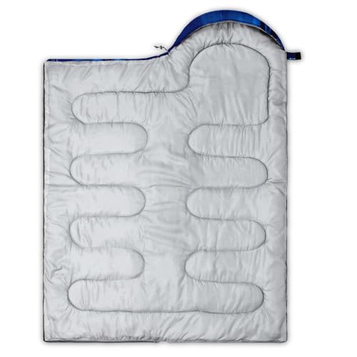 Image of QOOMO Axolotl Cute Camping Sleeping Bags,3 Season Warm & Cool Weather,Lightweight,Waterproof Sleeping Bags for Adults & Kids,Traveling,and Outdoors