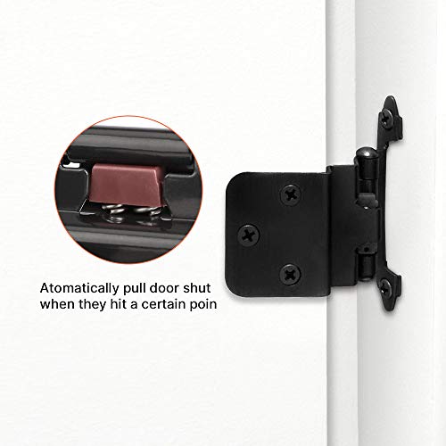 20 Pack Kitchen Cabinet Hinges Black Cabinet Hinges Peaha - Phsch30Bk Bathroom Cabinet Hinges Cabinet Door Hinges Soft Close Cabinet Hinges Face Mount Cabinet Hardware #TOP4