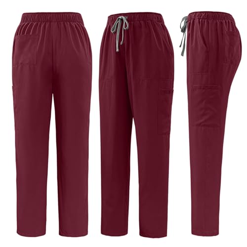 2025 Lightweight Pant for Men Straight Tube Casual Sport Pants Fall Outdoors Comfy Sweatpant Multi-Pocket Trouser4