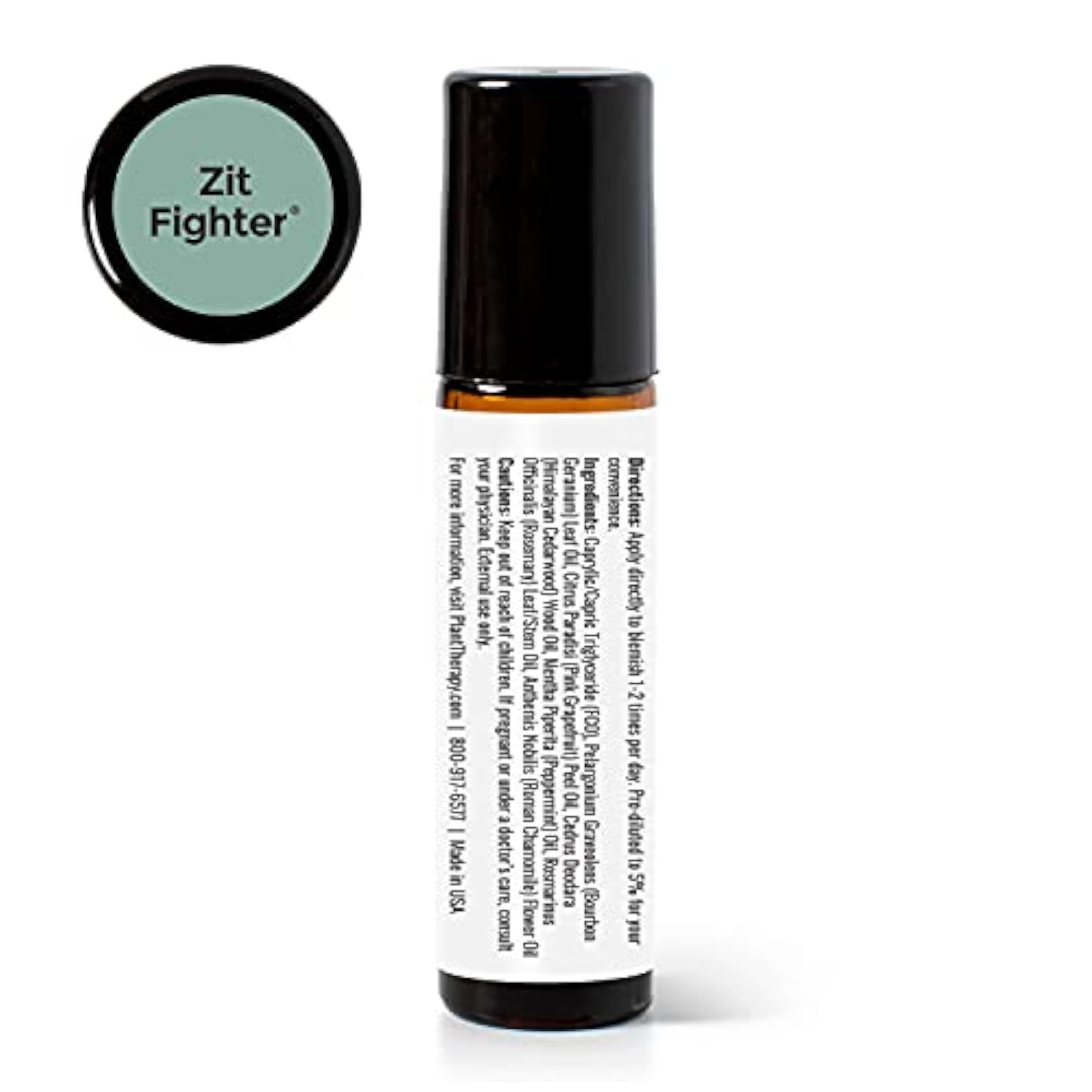 Plant Therapy Zit Fighter Synergy Essential Roll-On, 10 ml