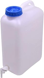Ackrutat Wasserkanister mit Hahn Auslaufhahn 19 Liter Weithalskanister DIN 96 Campingkanister Carysan