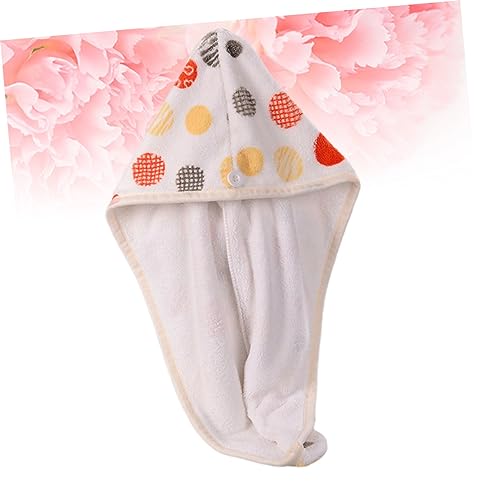 FOMIYES Touca De Secagem De Cabelo Toalha De Chapéu Seco Toalha De Microfibra Para Cabelo Toalhas De