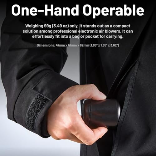 Souffleuse à poussière d'objectif et caméra portable pour capteur - 5