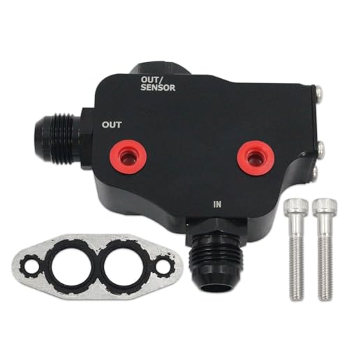 Kuvyrax Oil Cooler Adapter with 180°F Thermostat