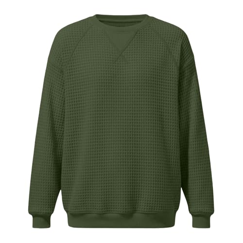 Sweat homme col rond ample fini les vêtements serrés grâce au tissu doux toutes saisons