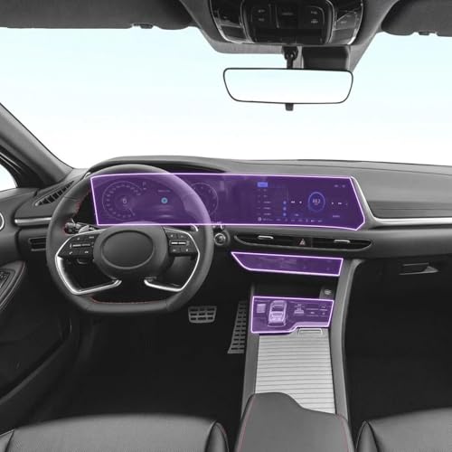 Film de protection TPU premium pour console Hyundai Sonata 2020