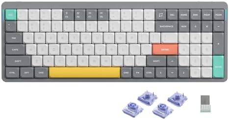 Amazon.com: nuphy Air96 V2 Wireless Mechanical Keyboard,100 Keys 