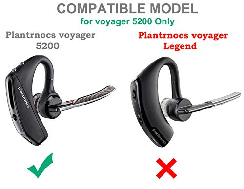 Charging Case Compatible with Plantronics Voyager 5200, Charger Dock Case Cover with USB Cable for Voyager 5200